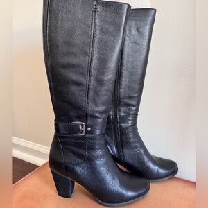 Blondo Black Leather Waterproof Boots | Women’s 8.5